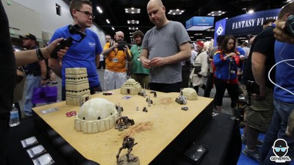 Star Wars Legion Demo at GenCon 2017