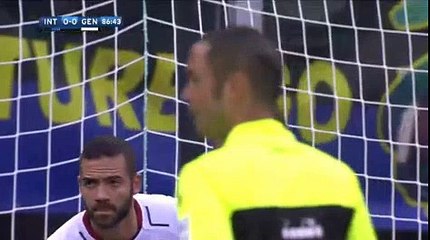 Inter 1  -  0  Genoa 24/09/2017  Danilo D'Ambrosio super  Goal 88' HD Full Screen