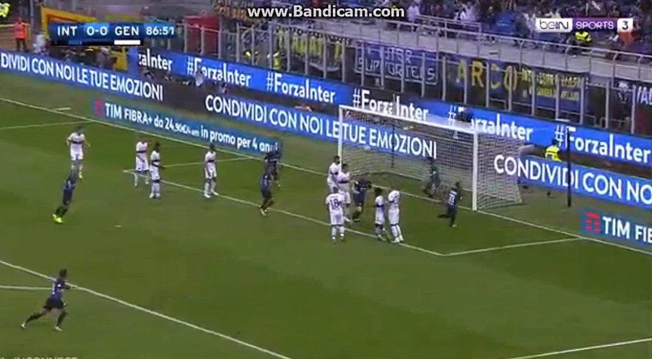 Danilo D'Ambrosio Goal HD - Inter Milan 1-0 Genoa 24.09.2017