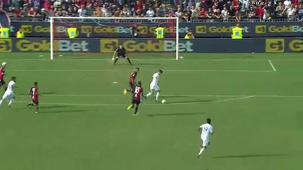 Mariusz Stepinski Goal HD - Cagliari	0-2	Chievo 24.09.2017