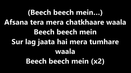 Beech Beech Mein Song Lyrics Video – Jab Harry Met Sejal – Arijit Singh – Lyricssudh