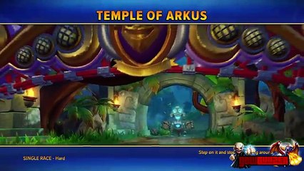 Crash Team Racing recreated on PS4 in Skylanders Imaginators - Crash Bandicoot GAMEPLAY