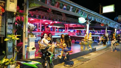 Soi 7 Pattaya Thailand September 2017 Low season movie. #Thailand.