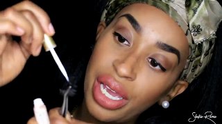 HOW TO APPLY FALSE LASHES FOR BEGINNERS QUICK AND SIMPLE | BEAUTY BASICS