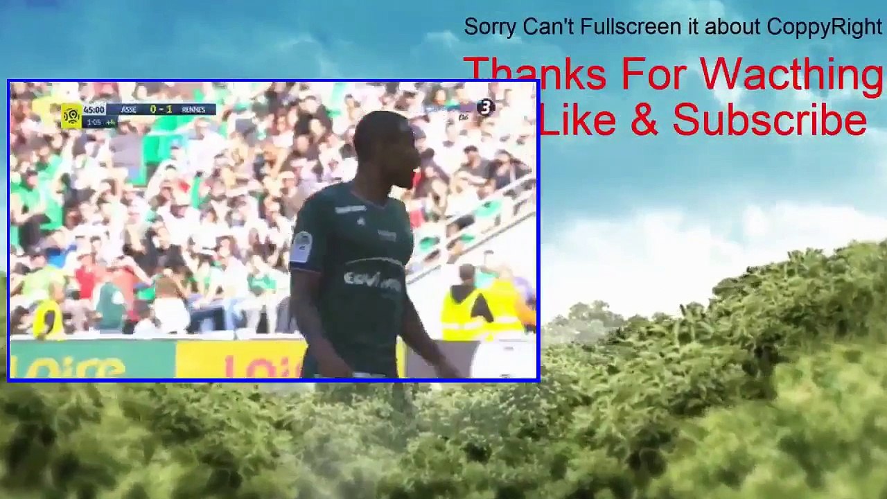 Saint-Etienne - Rennes 2-2  / Buts et Résumé de match 24 Septembre 2017 HD