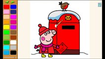 Peppa Pig Coloring Pages for Kids ► Peppa Pig Coloring Games ► Peppa Christmas Letter Coloring Book