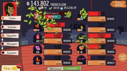 Adventure Capitalist Tips & Tricks: For the Love of Money Completed! (56/56)