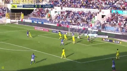 Joia Nuno Da Costa Goal HD - Strasbourg 1 - 0 Nantes - 24.09.2017 (Full Replay)