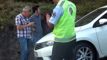 5 araç birbirine girdi... Yaralılar var...