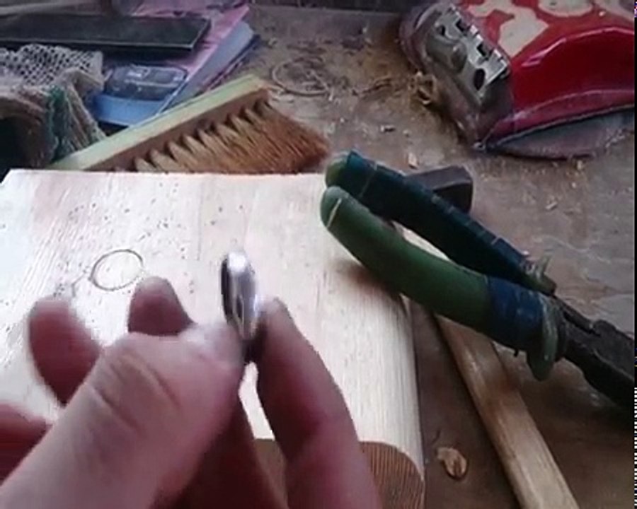 Как сделать кольцо из копейки (монеты) Лучший способ