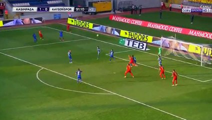 Atila Turan Goal HD - Kasimpasa 1-1 Kayserispor 24.09.2017