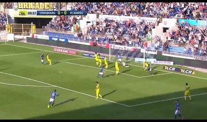 Joia Nuno Da Costa Goal HD - Strasbourg 1-0 Nantes - 24.09.2017