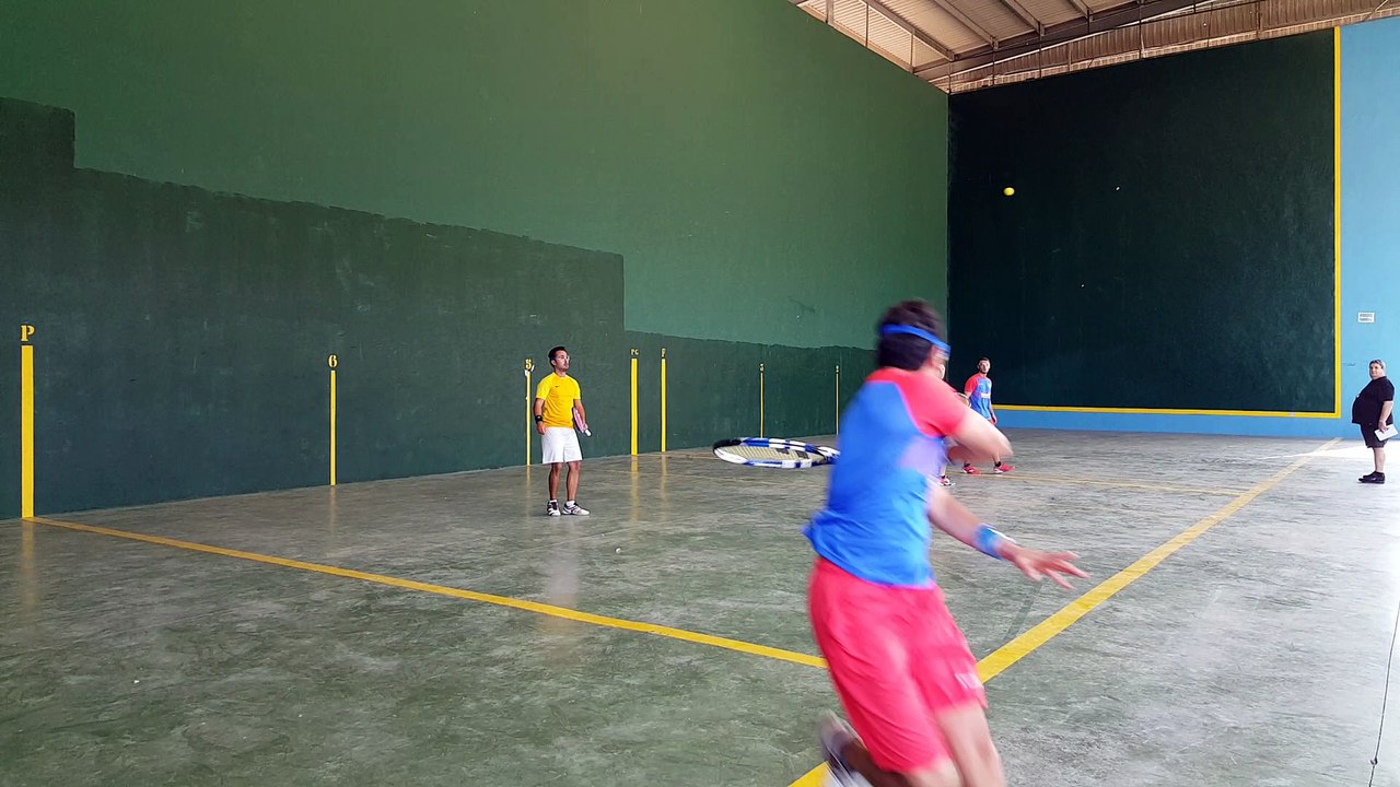 Frontenis honor 3ª partida Alcalá vs Rivas set 1