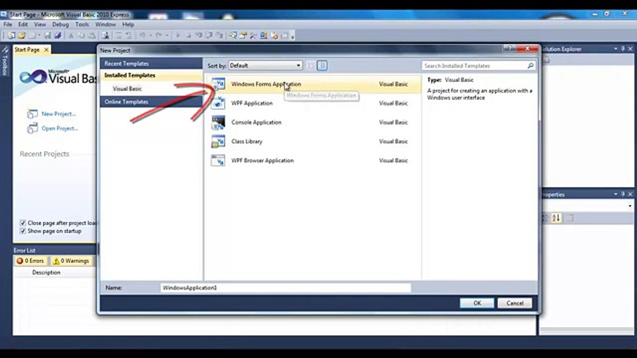 How to create a Sudoku Solver, using Visual Basic new Express part one