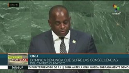 Skerrit: Dominica sufre las consecuencias del cambio climático