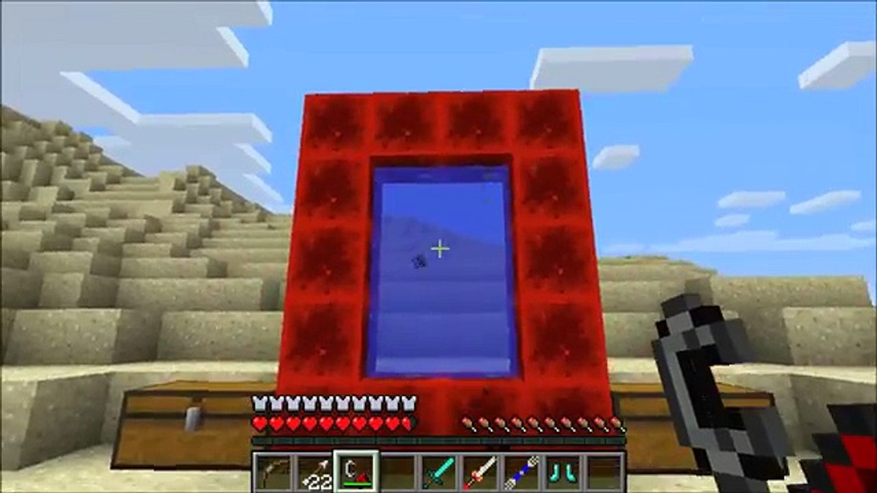 Minecraft How To Make A Portal To The Power Rangers Dimension - POWER RANGERS Dimension Showcase!!!