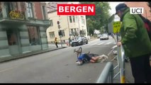 TERRIBLE ACCIDENT MEN U23 - UCI Road World Championship in Bergen 2017