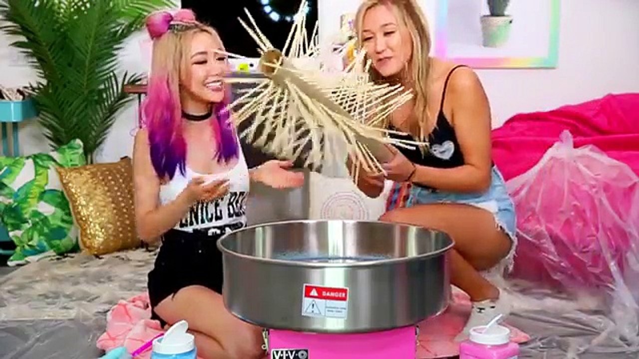 DIY GIANT COTTON CANDY w/ WENGIE!