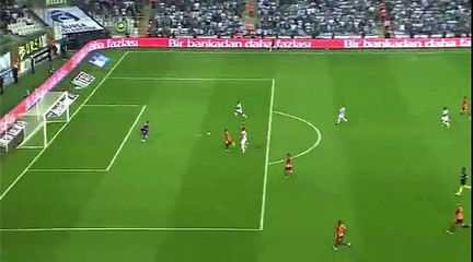 Dzon Delarge GOAL HD Bursaspor 1 - 0 Galatasaray - 24.09.2017