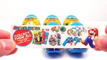 Super Mario Toys Surprise Eggs : Opening Super Mario Toys for Kids
