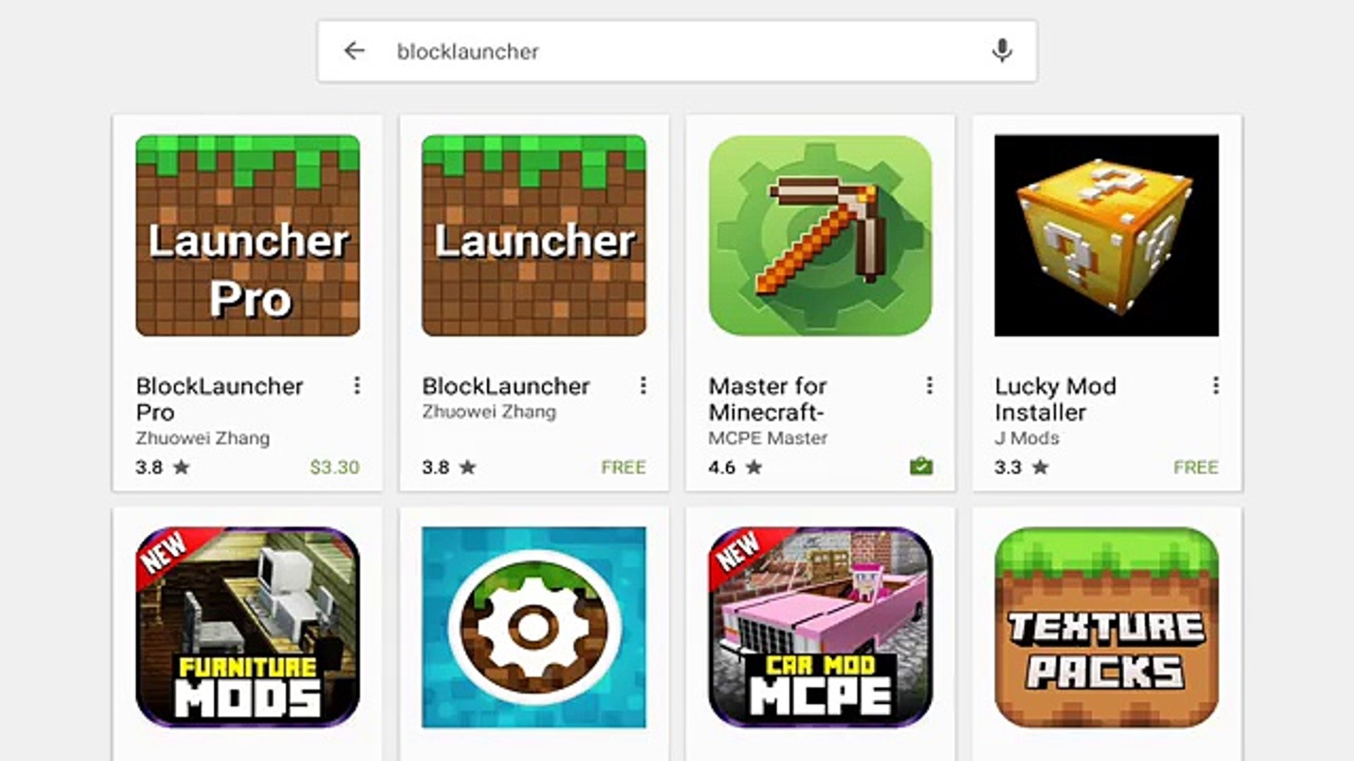 Descargar BlockLauncher Pro 1.27 gratis en Android