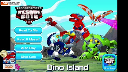 Transformers Rescue Bots: Dino Island - Kids App Demo/Gameplay
