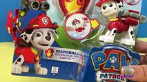 Paw Patrol - Marshall ion pack Pup and Badge - Puts out PlayDoh Fire at Gas Station