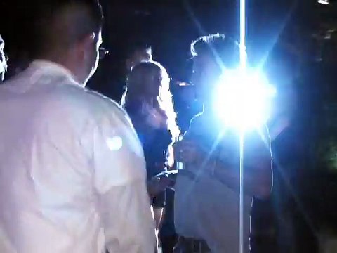 Jessica Simpson Shoots Video In A Sexy Mini Dress [2006]