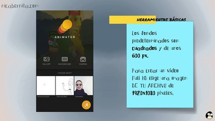 CÓMO HACER ANIMACIONES EN ANDROID * Aplicación para crear animaciones y gifs animados