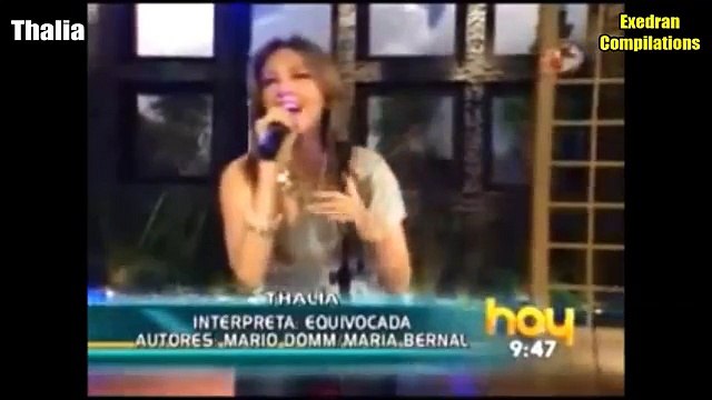 CANTANTES OLVIDAN LA LETRA