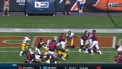 Jordan Howard rushes nearly untouched for 3-yard touchdown