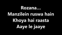 Sunn Raha Hai   Rozana Song Lyrics Video – Shreya Ghoshal – Lyricssudh Mixtape