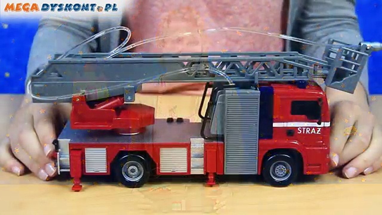 City Fire Engine / Straż Pożarna Rescue - Dickie Toys - Simba - www.MegaDyskont.pl