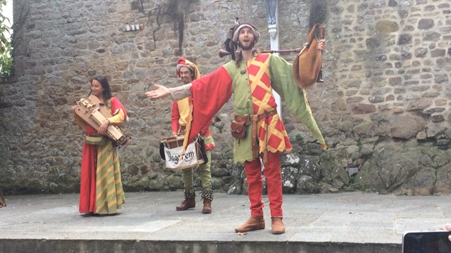 Vagarem lors du festival Via aeterna.