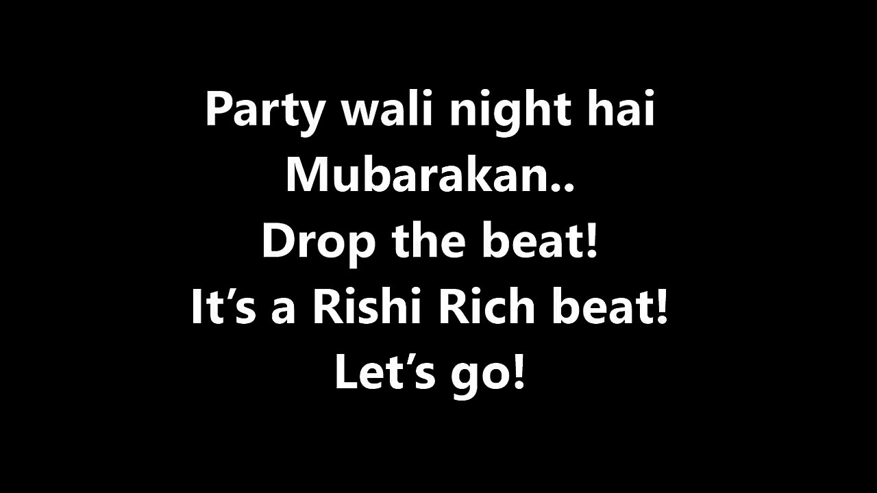 MUBARAKAN Song LYRICS Video – Title Song  – Badshah  – Sukriti Kakar  – Juggy D  – Yash Narvekar  – Lyricssudh