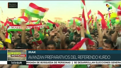 Rechazan Irak, Siria y Turquía referendo soberanista del pueblo kurdo
