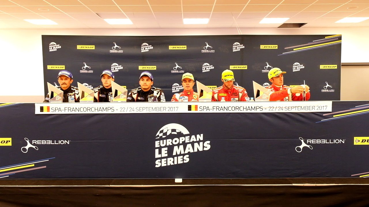 4 Hours of Spa: LMP3 and LMGTE winners press conference