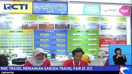 MNC Travel Meriahkan Garuda Travel di JCC Jakarta