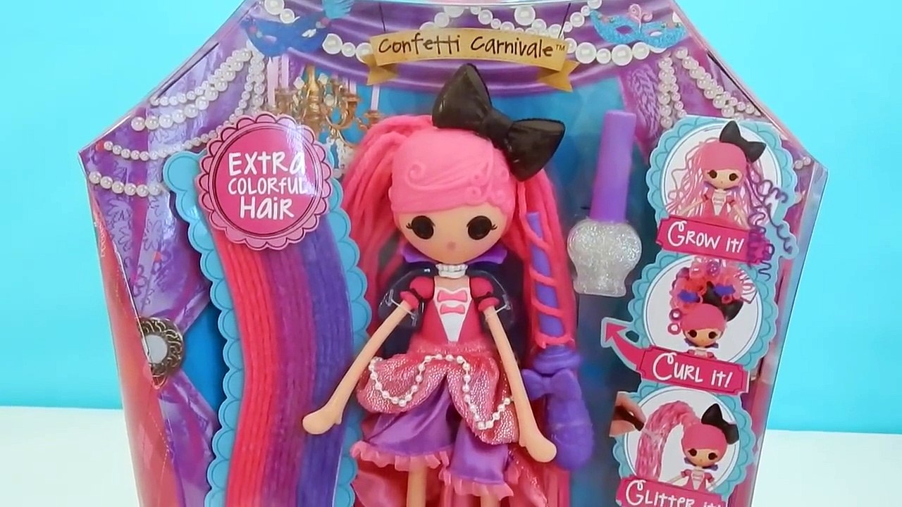 Crazy Hair Day with Lalaloopsy Girls Crazy Hair Dolls Unboxing