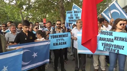 Ikby'nin Referandum Kararı Protesto Edildi