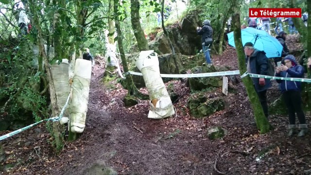 Descente VTT (Coupe de Bretagne). Clément Charles remporte les trois manches à Gouézec