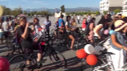 Süslü Kadınlar Osmaniye, Balıkesir ve Muğla'da Bisiklet Turu Düzenledi