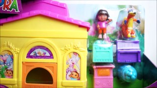 Casa da Dora Aventureira Unboxing Brinquedos Toys em Português