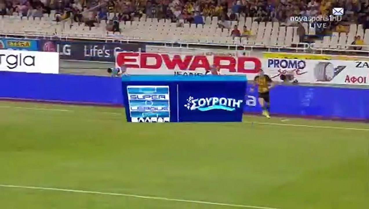 Marko Marin Goal HD - AEK Athens FC	0-1	Olympiakos Piraeus 24.09.2017