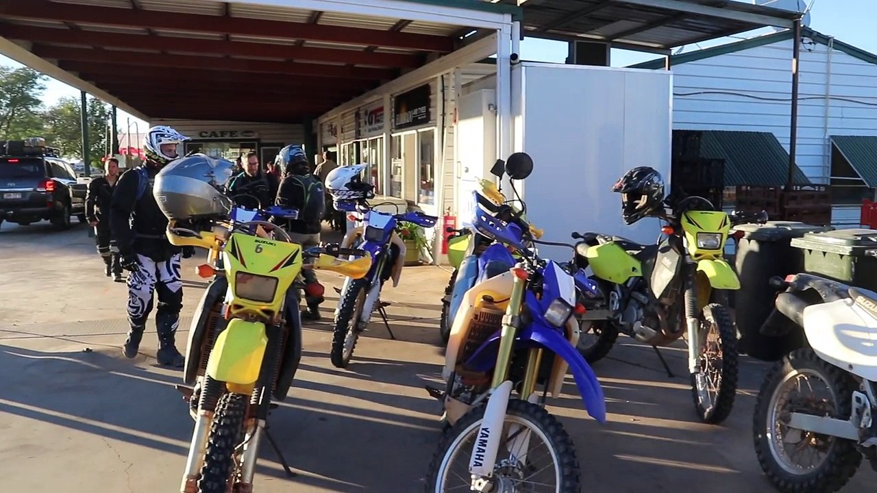 Ep 56 Part 2 Across Australia Off Road Motorcycle Tour, Longreach to