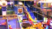 Indoor Playground Family Fun for Kids Part 3 with Spelling | Ball Pits, Inflatables, Slides, Games