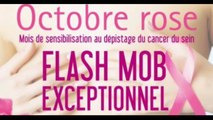 Flash mob oct rose Lourdes 2017