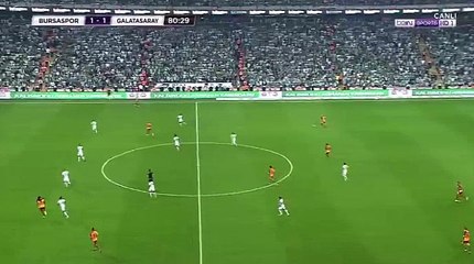Tolga Ciğerci  Goal HD - Bursaspor	1-2	Galatasaray 24.09.2017