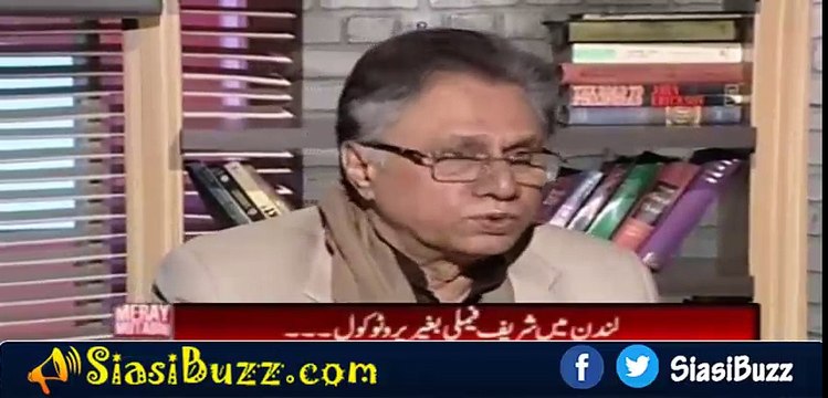 Hassan Nisar on Nawaz Sharif's viral picture without protocol in London