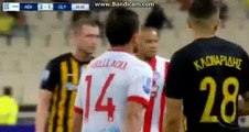 Marko Marin Yellow Card - AEK Athens FC 0-1 Olympiakos Piraeus 24/09/2017 HD